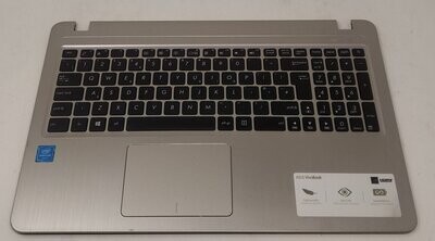 Used Asus X540N Gold Palmrest/Keyboard Combo (Gold)