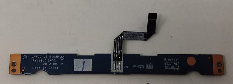 Used VAW00 LS-9103P Touchpad Buttons Dell Latitude 3450