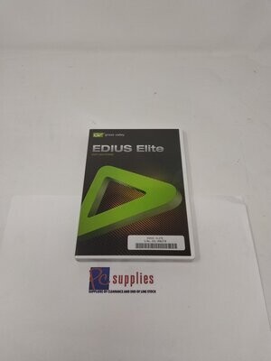 New Grass Valley Edius Elite (EEL-STR) Editing Software