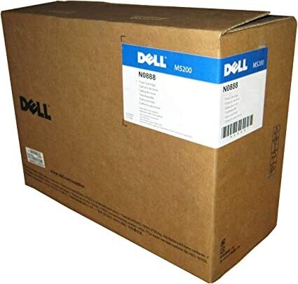 Dell N0888 Toner Cartridge for M5200N Printer - Black