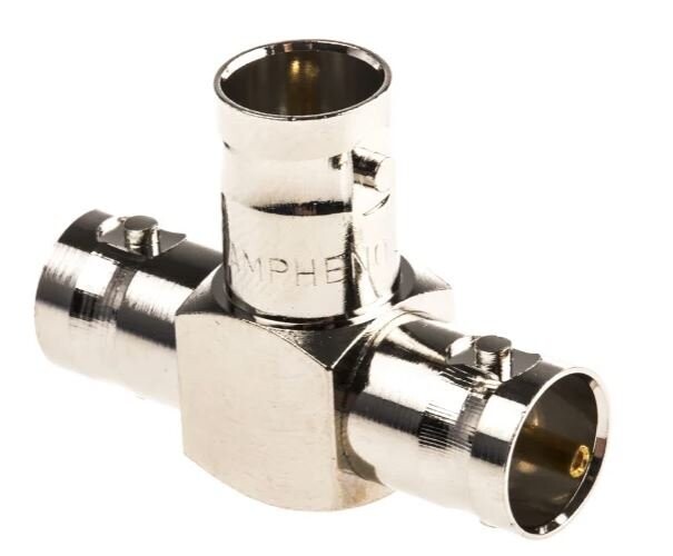 RS BNC T Adaptor 75 Ohm (455-848)
