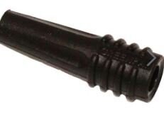 RS Black Strain Relief RG58C/U, URM 76 Cable Boot (456-790)