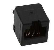 Stewart SS-60000-008 Modular Connector, RJ45 Jack, 1 x 1 (Port), 8P8C, Cat6, Through Hole Mount