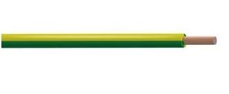Multicomp Pro PP001240 Wire, Tri Rated, Per Metre, PVC, Green, Yellow, 18 AWG, 1 mm²