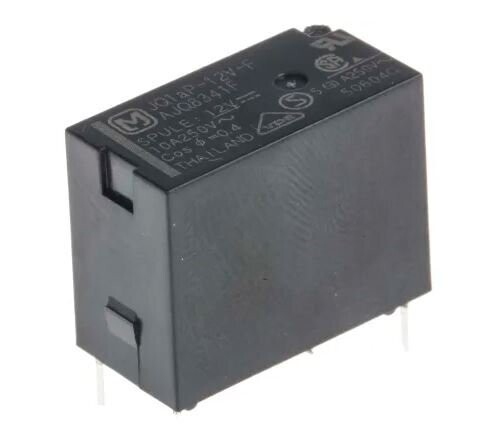 Panasonic SPNO Non-Latching Relay PCB Mount, 12V dc Coil, 10A (650-2417)