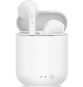 Bluetooth Headset Matte Sports Binaural Wireless 12tws Bluetooth Headset 5.0 white