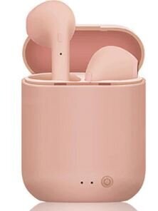 Bluetooth Headset Matte Sports Binaural Wireless 12tws Bluetooth Headset 5.0 pink