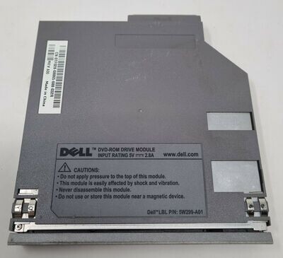 Used Dell DVD-ROM Drive DP/N; 5W299-A01 (Grey)