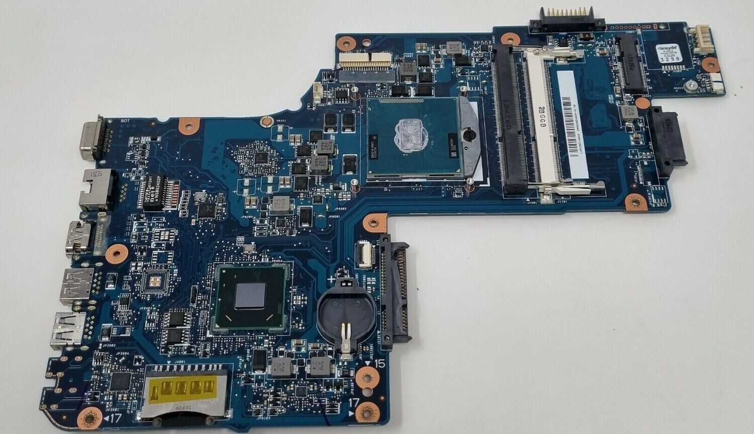 Used Toshiba Satellite Pro C850 Motherboard i5-3210 3.10GHz NO HEATSINK