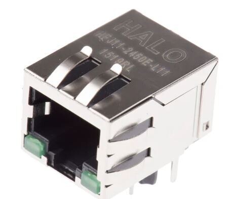 Halo Electronics HFJ11-2450E-L11RL , FastJack Series Female RJ45 Connector