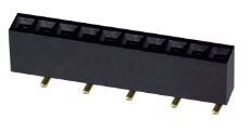 Sullins Connector Solutions NPPC101KFXC-RC 10 Position Header, Top or Bottom Entry Connector 0.100" (2.54mm) Surface Mount Gold