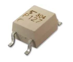 Toshiba TLP127(U,F) Optocoupler, Darlington Output, 1 Channel, SOP, 4 Pins, 50 mA, 2.5 kV, 1000 %
