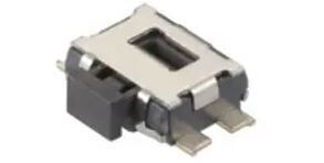 ALPS Alpine SKSCLAE010 Tactile Switch, SKSC, Side Actuated, Surface Mount, Rectangular Button, 220 gf, 50mA at 12VDC