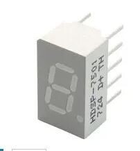 Broadcom HDSP-7501 7 Segment LED Display, Red, 20 mA, 2 V, 5.39 mcd, 1, 7.6 mm