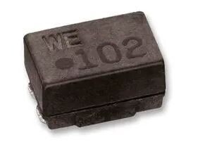 WE 744224 Filter, Line, Surface Mount, 250 µH, WE-SL2 Series, 1.8 kohm, 1.2 A, 9.2mm x 6mm x 5mm