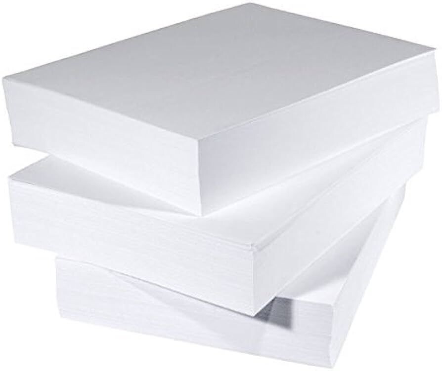 Plain white Copier Paper Ream of 500 Sheets