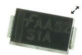 Fairchild S1A Rectifiers 50V 1a Rectifier Glass Passive
