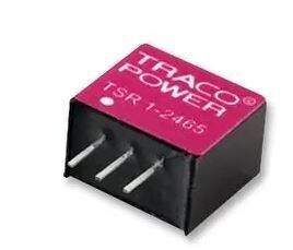 Traco Power TSR 1-2433 DC/DC Converter, ITE, 1 Output, 3.3 W, 3.3 V, 1 A, TSR 1 Series