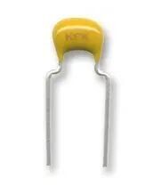 KEMET C322C104M5U5TA Multilayer Ceramic Capacitor, 0.1 µF, 50 V, ± 20%, Radial Leaded, Z5U, 5.08 mm