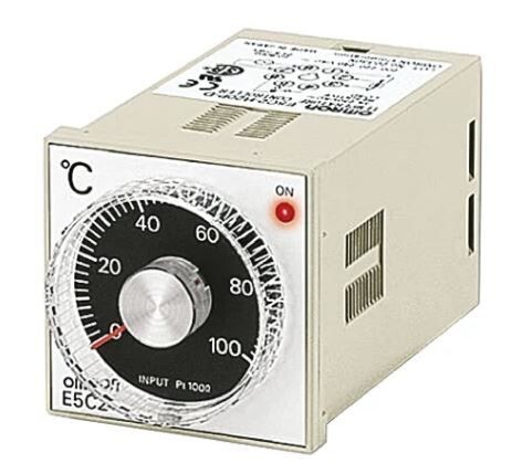 Omron E5C2 On/Off Temperature Controller, 48 x 48mm, 1 Output Relay, 100 → 240 V ac Supply Voltage