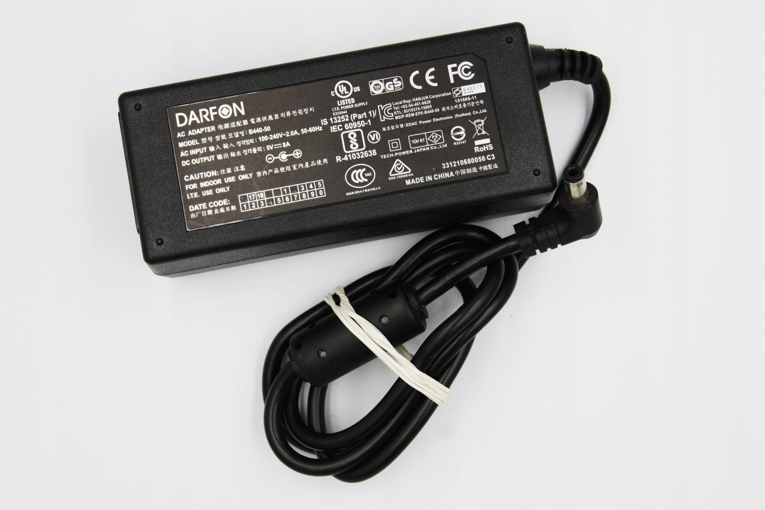 DARFON 5V 8A Power supply B440-50