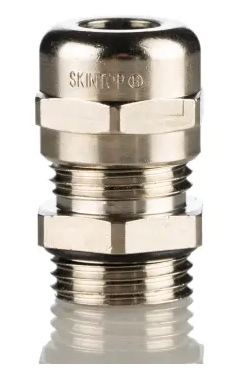 Lapp SKINTOP Series Metallic Nickel Plated Brass Cable Gland, PG9 Thread, 4mm Min, 8mm Max, IP68