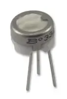 BOURNS 3329H-1-203LF Trimpot, Single Turn, Cermet, Top Adjust, 20 kohm, Through Hole, 1 Turns