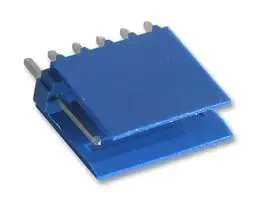 TE CONNECTIVITY 281695-6 Pin Header, Wire-to-Board, 2.54 mm, 1 Rows, 6 Contacts, Through Hole Straight, AMPMODU HE14