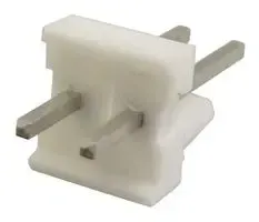TE CONNECTIVITY 640454-2 Pin Header, Vertical, Wire-to-Board, 2.54 mm, 1 Rows, 2 Contacts, Through Hole Straight, MTA-100