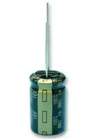 PANASONIC EEUFM1A101 Electrolytic Capacitor, 100 µF, 10 V, ± 20%, Radial Leaded, 2000 hours @ 105°C, Polar