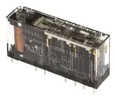 OMRON INDUSTRIAL AUTOMATION G7SA2A2B DC24 Safety Relay, 24 VDC, DPST-NO, DPST-NC, G7SA, Socket, 6 A, Quick Connect