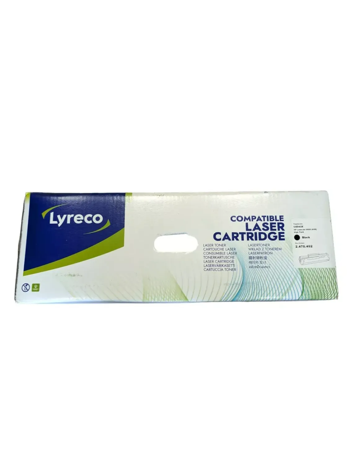 Lyreco Compatible C8543X Black Toner Cartridge