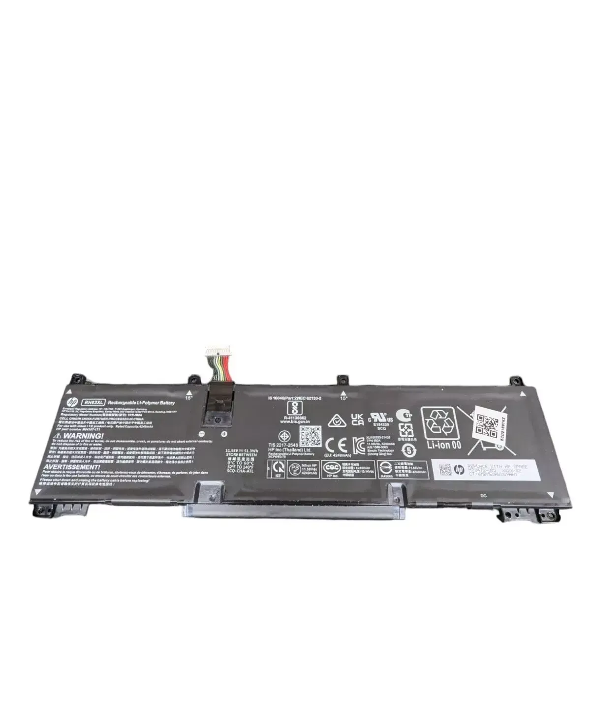 HP Probook 430 genuine used laptop battery RH03XL