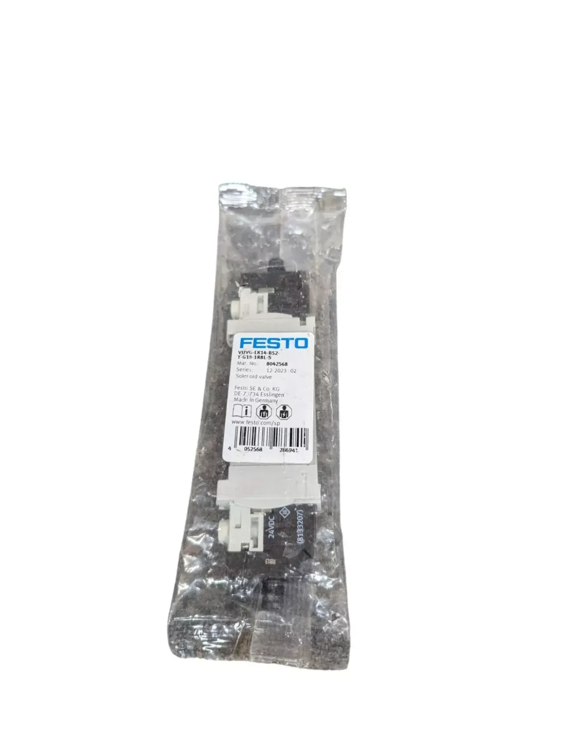 Festo 8042568 Solenoid Valve (vuvg-lk14-b52-t-g18-1r8l-s)