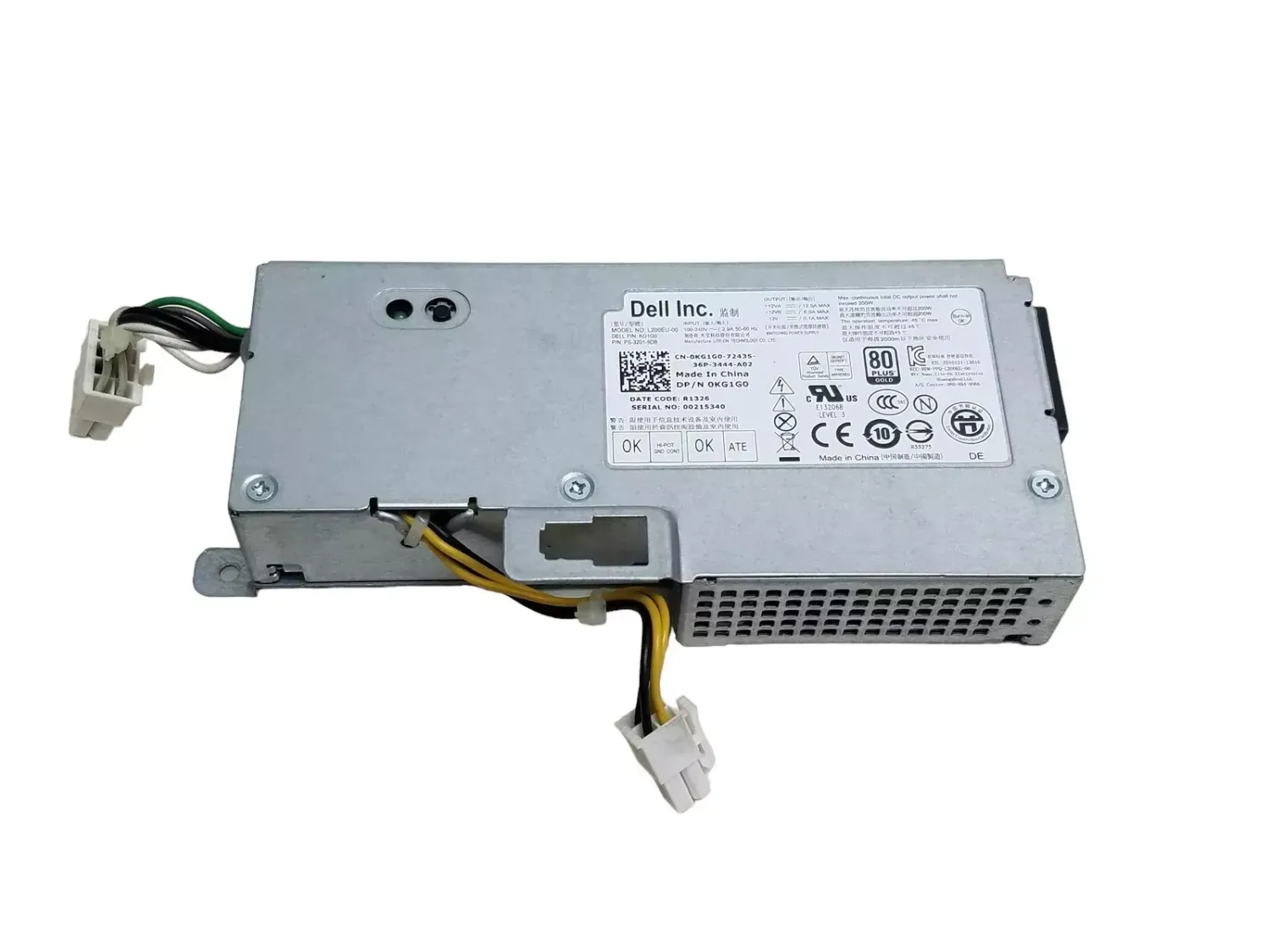 Dell L200EU-001 (KG1G0) 200W Power Supply