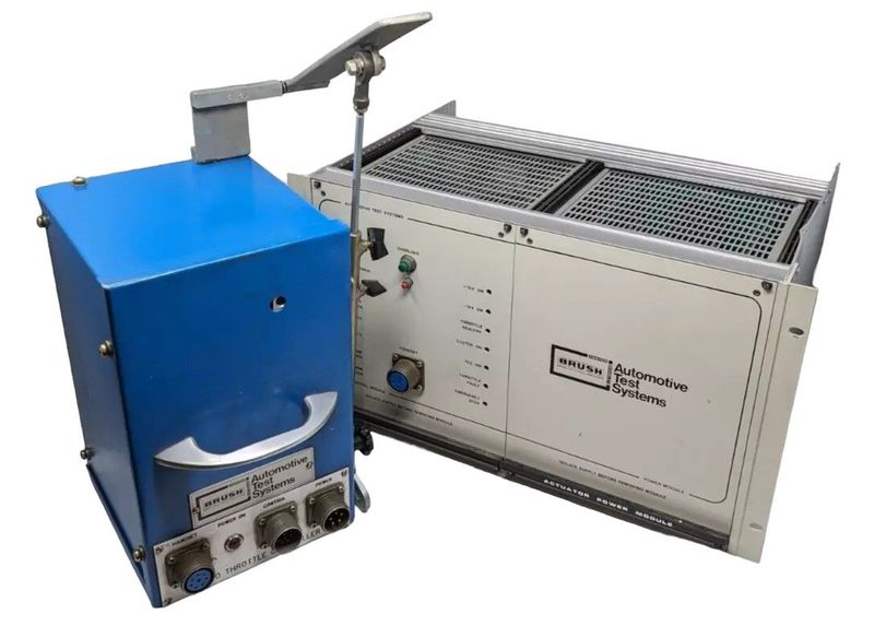 Used Brush Automotive Test Systems (Auto Throttle Controller, Actuator Power)