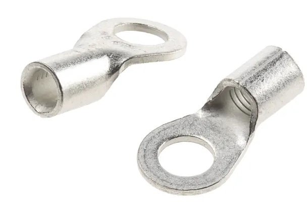 TE Connectivity, SOLISTRAND Uninsulated Crimp Ring Terminal, M6 Stud Size, 6.6mm² to 10.5mm² Wire Size Pack of 50