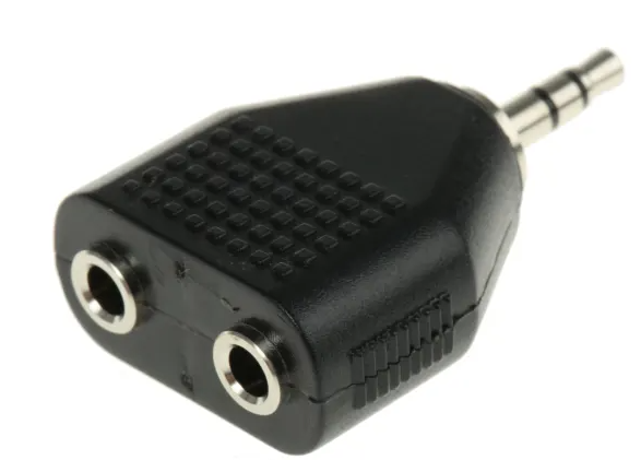 RS PRO AV Adapter, Female 3.5 mm Stereo to Male 3.5 mm Stereo