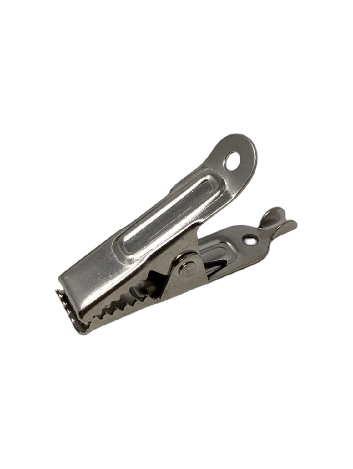 Deltron Crocodile Clips Crocodile Clip, Large, Mild Steel, 30 mm Jaw Opening, 25 A, 50 V Pack of 2