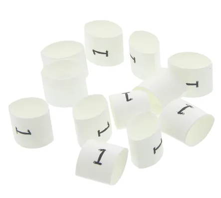TE Connectivity Heat Shrink Cable Markers, White, Pre-printed "1", 2 → 6mm Cable Pack of 100