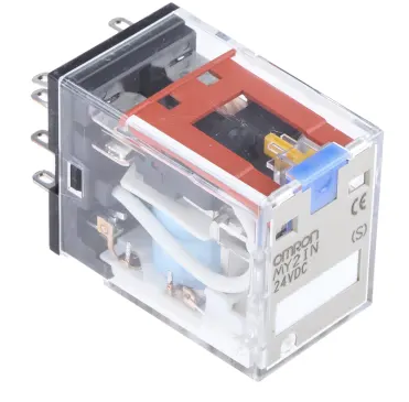 Omron Plug In Power Relay, 24V dc Coil, 10A Switching Current, DPDT
