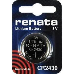 Renata Lithium CR2430 3V Battery