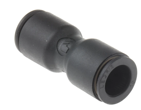 Legris LF3000 Series Straight Tube-to-Tube Adaptor, Push In 10 mm to Push In 10 mm, Tube-to-Tube Connection Style Pack of 5