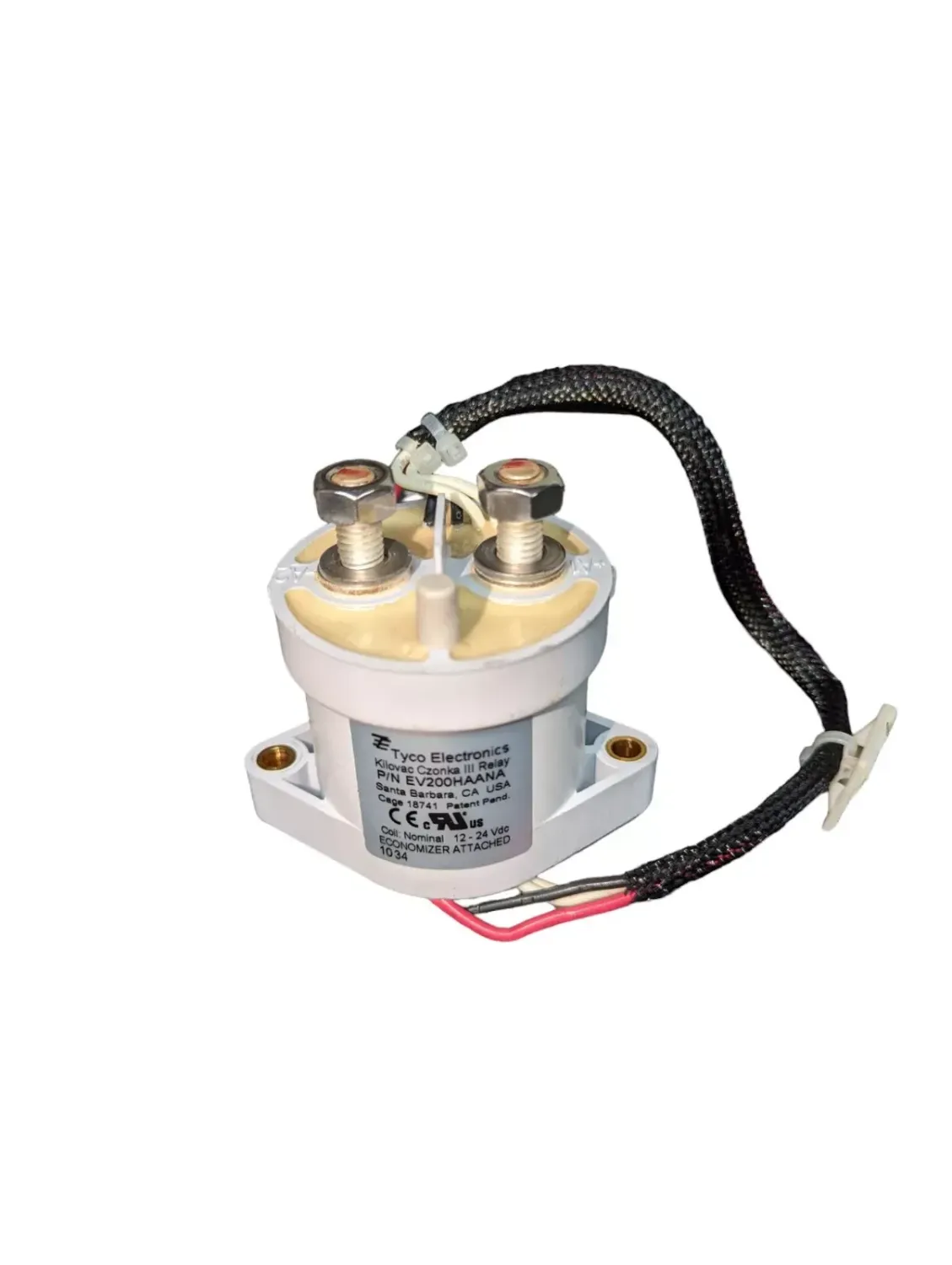Tyco Electronics EV200HAANA Industrial Relay SPST-NO 9-36VDC 500A Kilovac
