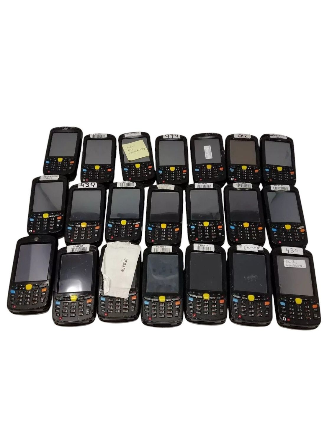 Used JOB LOT Motorola Zerbra MC55A(MC55A0-P20SWRQA9WR) FOR SPARES ONLY