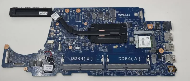 Used Dell Latitude 3480 Motherboard i3 With Heatsink NO RAM