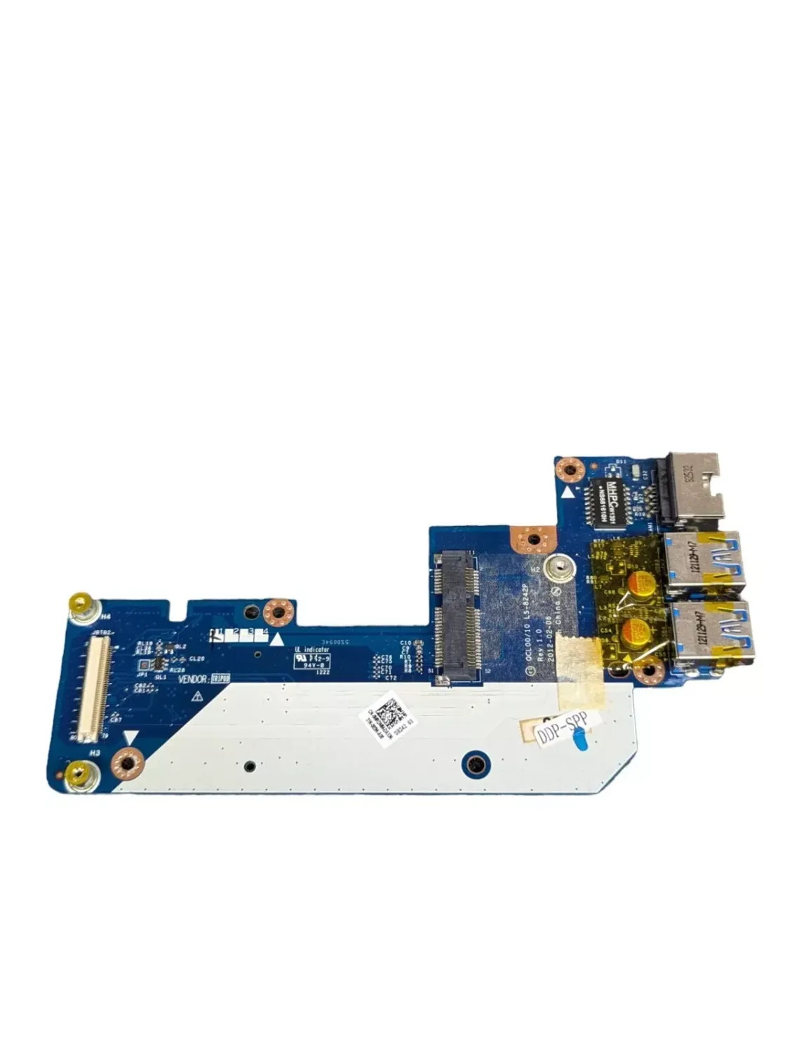 Dell Inspiron 15R 5520 Ethernet, USB Board (0MRDMM)