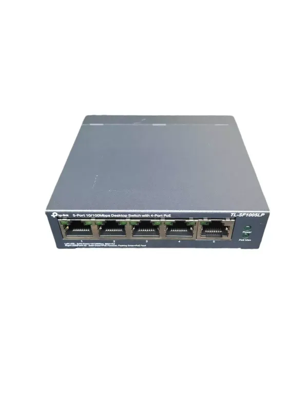 TP Link 5 Port 10/100Mbps Desktop switch 4 Port PoE