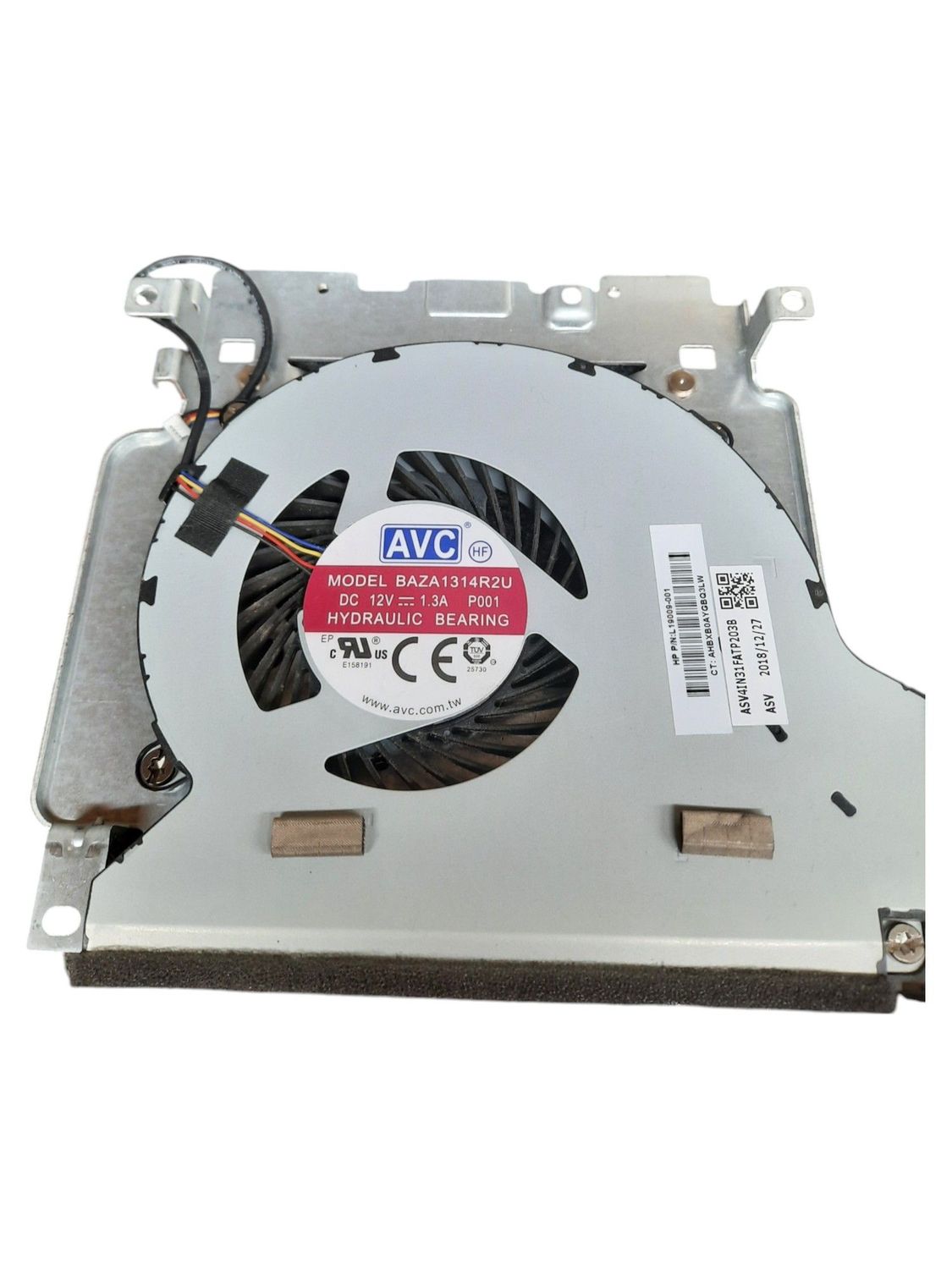HP Eliteone G4 Fan assembly and plate (L19009-001)