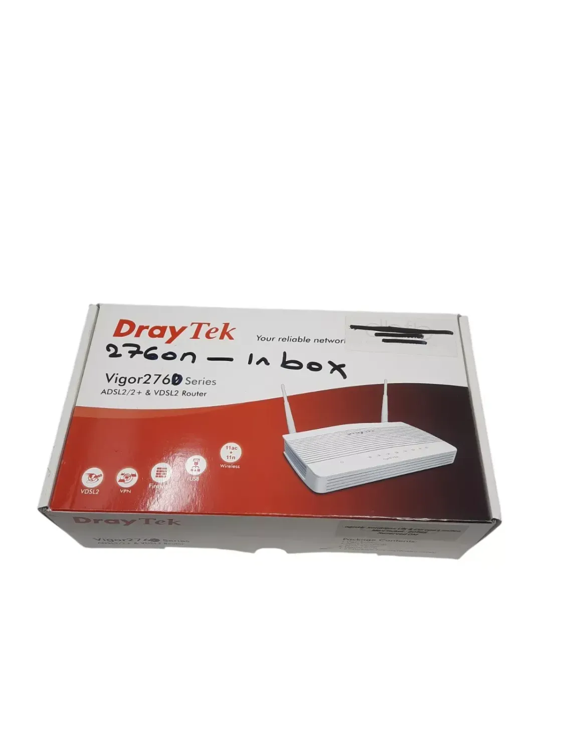 Draytek 2760n ADSL2+ & VDSL2 Router Boxed